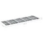Liege aus massivem Akazienholz mit grauem Kissen von vidaXL, Liegen - Ref: Foro24-3064058, Preis: 145,59 €, Rabatt: %