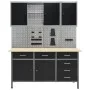 Workbench with four wall panels and two cabinets by vidaXL, Work tables - Ref: Foro24-3053440, Price: 809,45 €, Discount: %