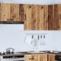 Armario de pared de cocina Porto madera vieja madera ingeniería en Armarios de cocina | Comprar online en Foru.es