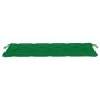 Banco de jardín con cojín madera maciza de acacia 157 cm de vidaXL, Bancos de jardín - Ref: Foro24-3064286, Precio: 177,24 €,...