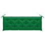 Banco de jardín con cojín madera maciza de acacia 157 cm de vidaXL, Bancos de jardín - Ref: Foro24-3064286, Precio: 177,24 €,...