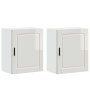 Armarios pared para cocina 2 uds Porto blanca alto brillo en Armarios de cocina | Comprar online en Foru.es