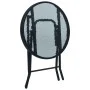 Mesa y sillas de bistró 3 piezas acero gris taupe de vidaXL, Conjuntos de jardín - Ref: Foro24-3054574, Precio: 143,22 €, Des...