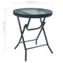 Mesa y sillas de bistró 3 piezas acero gris taupe de vidaXL, Conjuntos de jardín - Ref: Foro24-3054574, Precio: 144,07 €, Des...