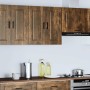 Armario de pared cocina Porto madera ingeniería roble ahumado en Armarios de cocina | Comprar online en Foru.es