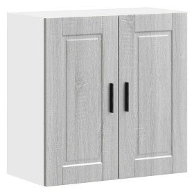 Armario de pared de cocina Porto gris sonoma madera ingeniería en Armarios de cocina | Comprar online en Foru.es