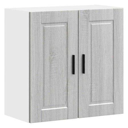 Armario de pared de cocina Porto gris sonoma madera ingeniería en Armarios de cocina | Comprar online en Foru.es
