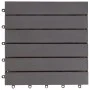 Baldosas de terraza 20 uds madera maciza acacia gris 30x30 cm by vidaXL, Floors and carpets - Ref: Foro24-3054432, Price: 99,...