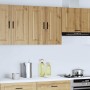 Armario de pared cocina Porto madera ingeniería roble artesanal en Armarios de cocina | Comprar online en Foru.es