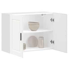 Armario de pared para cocina Porto madera de ingeniería blanca en Armarios de cocina | Comprar online en Foru.es