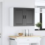 Mueble de pared de cocina Porto madera contrachapada negra en Armarios de cocina | Comprar online en Foru.es