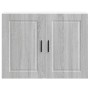 Armario de pared de cocina Porto gris sonoma madera ingeniería en Armarios de cocina | Comprar online en Foru.es