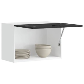 Mueble de pared de cocina Porto madera contrachapada negra en Armarios de cocina | Comprar online en Foru.es