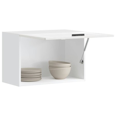Armario pared cocina Porto madera ingeniería blanca alto brillo en Armarios de cocina | Comprar online en Foru.es