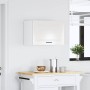 Armario pared cocina Porto madera ingeniería blanca alto brillo en Armarios de cocina | Comprar online en Foru.es