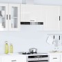 Armario pared cocina Porto madera ingeniería blanca alto brillo en Armarios de cocina | Comprar online en Foru.es