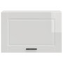 Armario pared cocina Porto madera ingeniería blanca alto brillo en Armarios de cocina | Comprar online en Foru.es