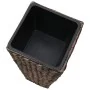 Conjunto de arriates 3 piezas jacinto de agua marrón oscuro de vidaXL, Maceteros y jardineras - Ref: Foro24-45569, Precio: 11...