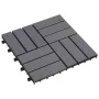 Terrace tiles 30 units washed gray acacia wood 30x30cm by vidaXL, Floors and carpets - Ref: Foro24-3054435, Price: 151,70 €, ...