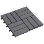 Terrace tiles 30 units washed gray acacia wood 30x30cm by vidaXL, Floors and carpets - Ref: Foro24-3054435, Price: 151,70 €, ...