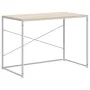 Escritorio de ordenador madera de ingeniería blanco y roble de vidaXL, Escritorios - Ref: Foro24-30210, Precio: 84,66 €, Desc...