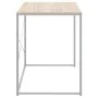 Escritorio de ordenador madera de ingeniería blanco y roble de vidaXL, Escritorios - Ref: Foro24-30210, Precio: 84,66 €, Desc...