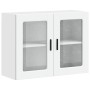 Armario de pared para cocina con puerta de cristal Porto blanco en Armarios de cocina | Comprar online en Foru.es