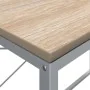 Escritorio de ordenador madera de ingeniería blanco y roble de vidaXL, Escritorios - Ref: Foro24-30210, Precio: 84,66 €, Desc...