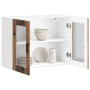 Armario de pared para cocina puerta cristal Porto madera vieja en Armarios de cocina | Comprar online en Foru.es