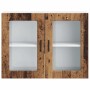 Armario de pared para cocina puerta cristal Porto madera vieja en Armarios de cocina | Comprar online en Foru.es