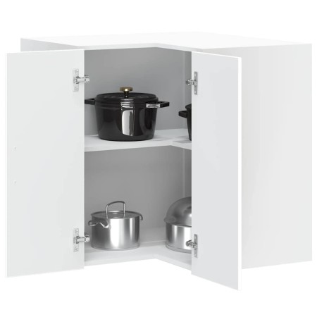 Mueble de cocina esquina pared Porto madera ingeniería blanca en Armarios de cocina | Comprar online en Foru.es