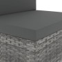 Juego de muebles de jardín 5 piezas ratán sintético gris de vidaXL, Conjuntos de jardín - Ref: Foro24-3054599, Precio: 453,23...