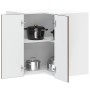 Mueble de cocina esquina pared Porto roble marrón en Armarios de cocina | Comprar online en Foru.es