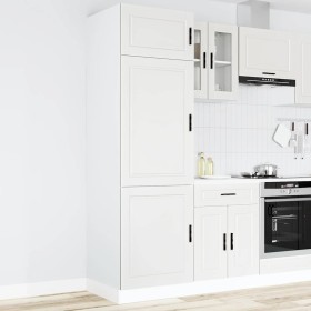 Mueble de cocina Porto de madera contrachapada blanca en Armarios de cocina | Comprar online en Foru.es