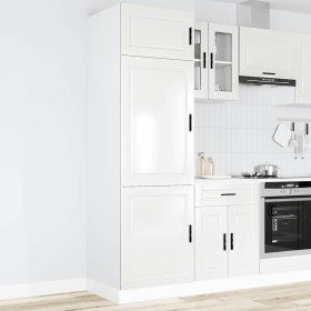 Mueble de cocina Porto madera contrachapada blanco brillante en Armarios de cocina | Comprar online en Foru.es