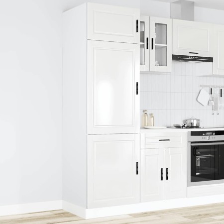 Mueble de cocina Porto madera contrachapada blanco brillante en Armarios de cocina | Comprar online en Foru.es