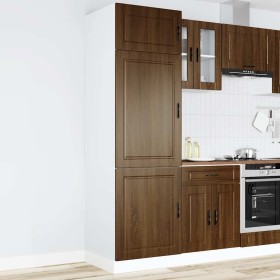 Mueble de cocina Porto de madera contrachapada roble marrón en Armarios de cocina | Comprar online en Foru.es
