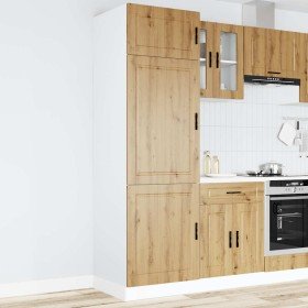 Mueble de cocina Porto de madera contrachapada roble artesanal en Armarios de cocina | Comprar online en Foru.es