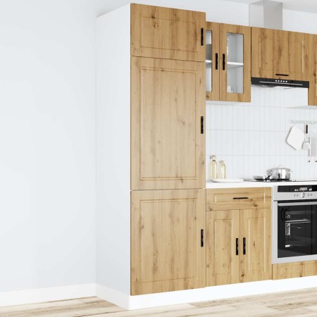 Mueble de cocina Porto de madera contrachapada roble artesanal en Armarios de cocina | Comprar online en Foru.es