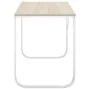 Escritorio de ordenador madera de ingeniería blanco y roble de vidaXL, Escritorios - Ref: Foro24-30202, Precio: 106,30 €, Des...