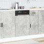 Panel lavavajillas Porto madera contrachapada gris hormigón en Armarios de cocina | Comprar online en Foru.es