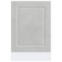 Panel lavavajillas Porto madera contrachapada gris hormigón en Armarios de cocina | Comprar online en Foru.es