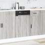 Panel para lavavajillas Porto madera contrachapada gris sonoma en Armarios de cocina | Comprar online en Foru.es