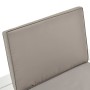 Tumbonas de jardín con cojines 4 unidades plástico blanco de vidaXL, Sillas de jardín - Ref: Foro24-3054425, Precio: 341,26 €...