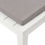 Tumbonas de jardín con cojines 4 unidades plástico blanco de vidaXL, Sillas de jardín - Ref: Foro24-3054425, Precio: 341,26 €...
