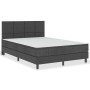 Cama box spring tela gris oscuro 180x200 cm de vidaXL, Camas y somieres - Ref: Foro24-3054718, Precio: 644,41 €, Descuento: %