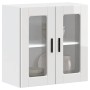 Armario pared para cocina puerta cristal Porto blanco brillante en Armarios de cocina | Comprar online en Foru.es