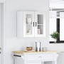 Armario pared para cocina puerta cristal Porto blanco brillante en Armarios de cocina | Comprar online en Foru.es