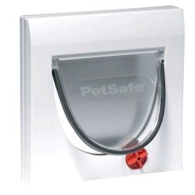 PetSafe Gatera 4 posiciones con tunel Classic 917 blanca 5030 de PetSafe, Puertas para animales domésticos - Ref: Foro24-4114...