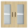 Armario de pared para cocina puerta cristal Porto roble sonoma en Armarios de cocina | Comprar online en Foru.es